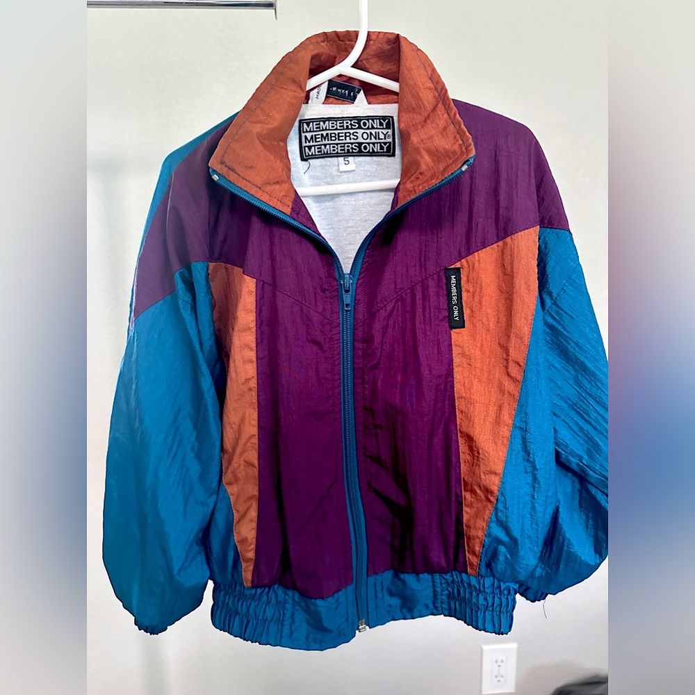 Vintage Kids Members Only Jacket size 5